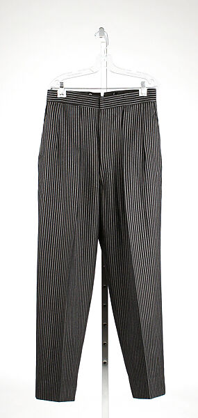 Morning trousers, wool, American 