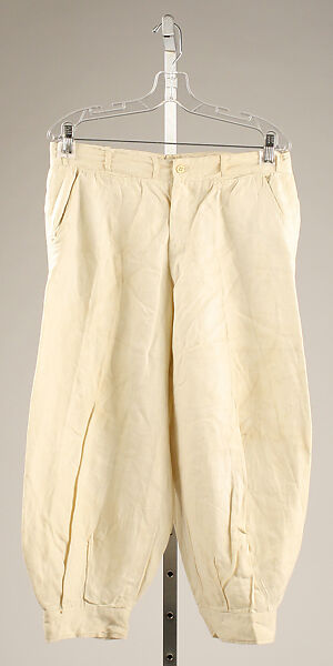 Knickerbockers, linen, American 