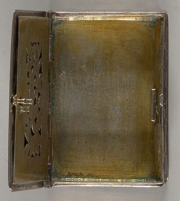 Vinaigrette box, M. or A. Ebsen, 1845