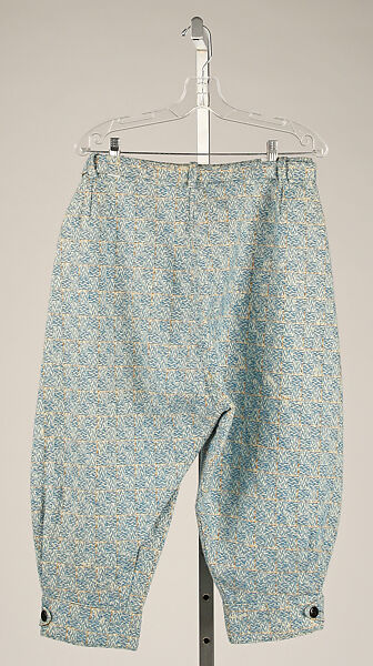 Knickerbockers, wool, probably American