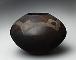 Ukhamba (beer drinking vessel), Siphiwe Nellie MaS&#39;Khakhane Nala (1914–2003, South Africa), Terracotta, Zulu