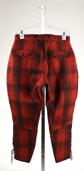 Hunting trousers, wool, American