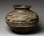 Chilongo chakumuto (water vessel), Makonde artist, Terracotta, slip, kaolin