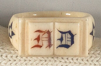 Ring with open book. N. D