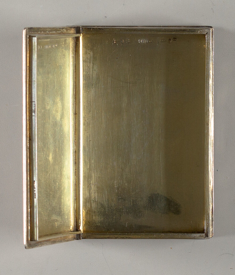 Box in book form, possibly a card case