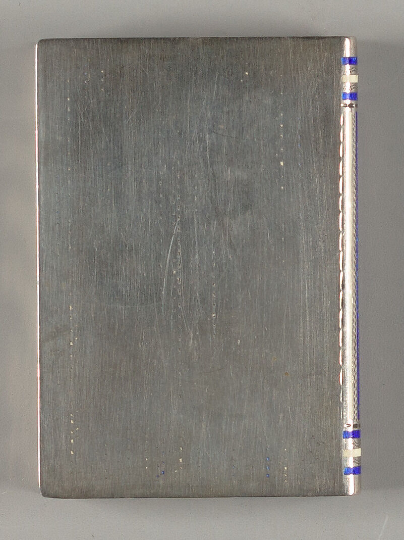 Box in book form, possibly a card case