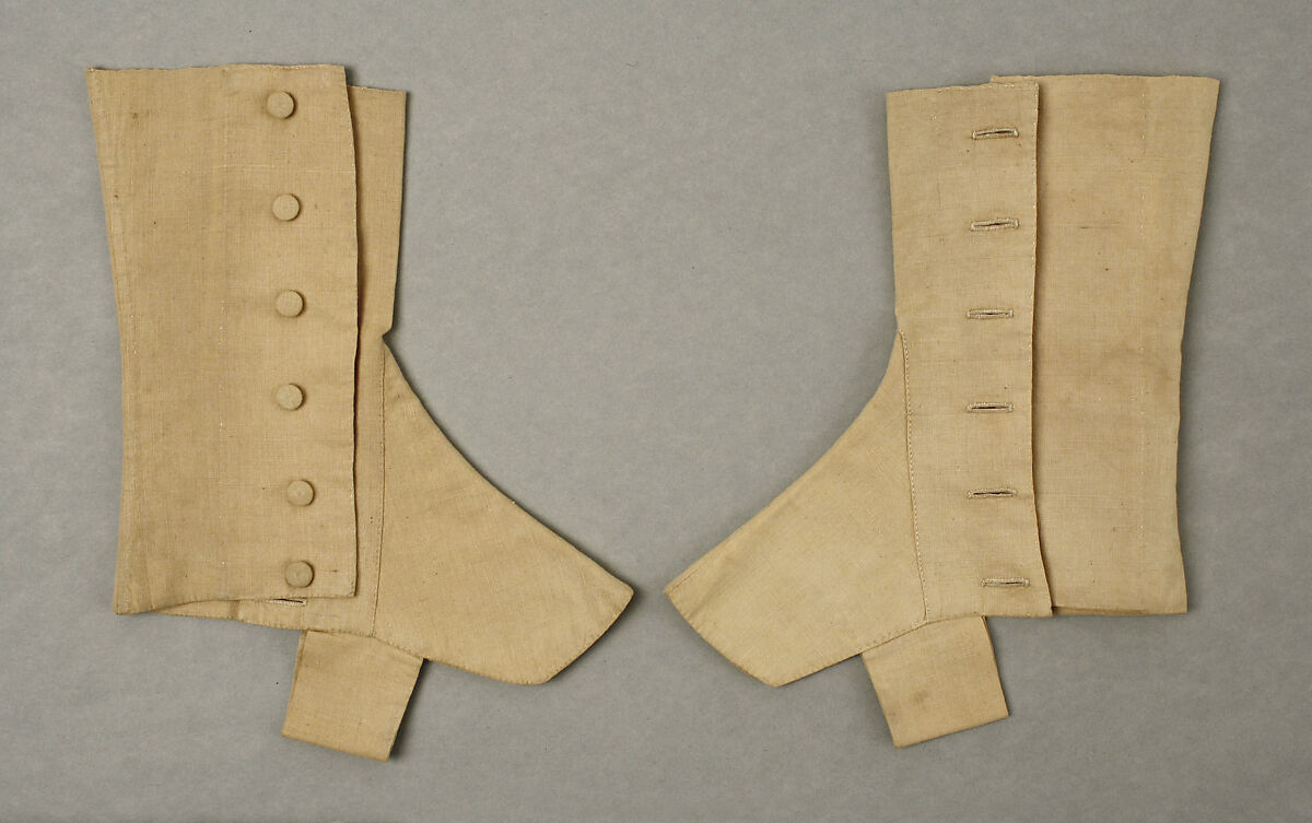 Trousers, linen, American or European