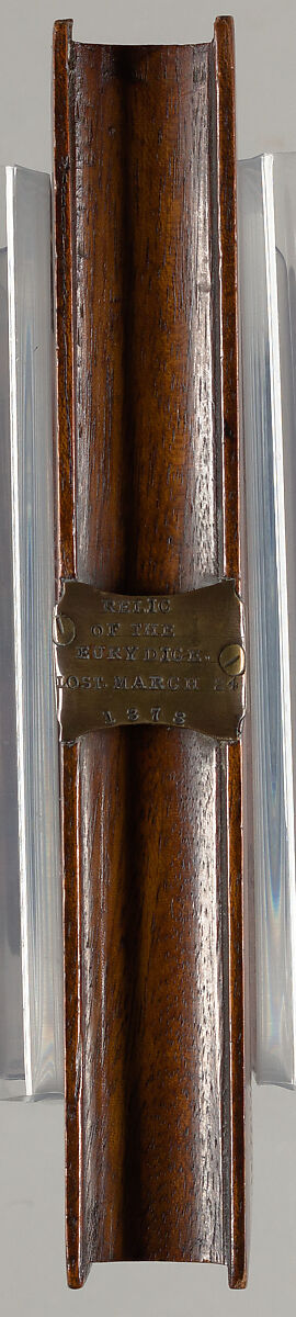 Relic of the Eurydice. Lost March 24, 1878