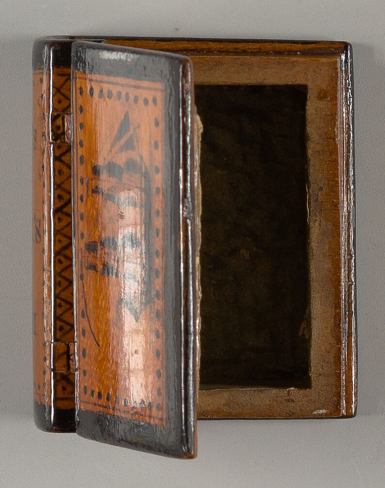 Penwork box in book form : Nicol's Works, Vol. II