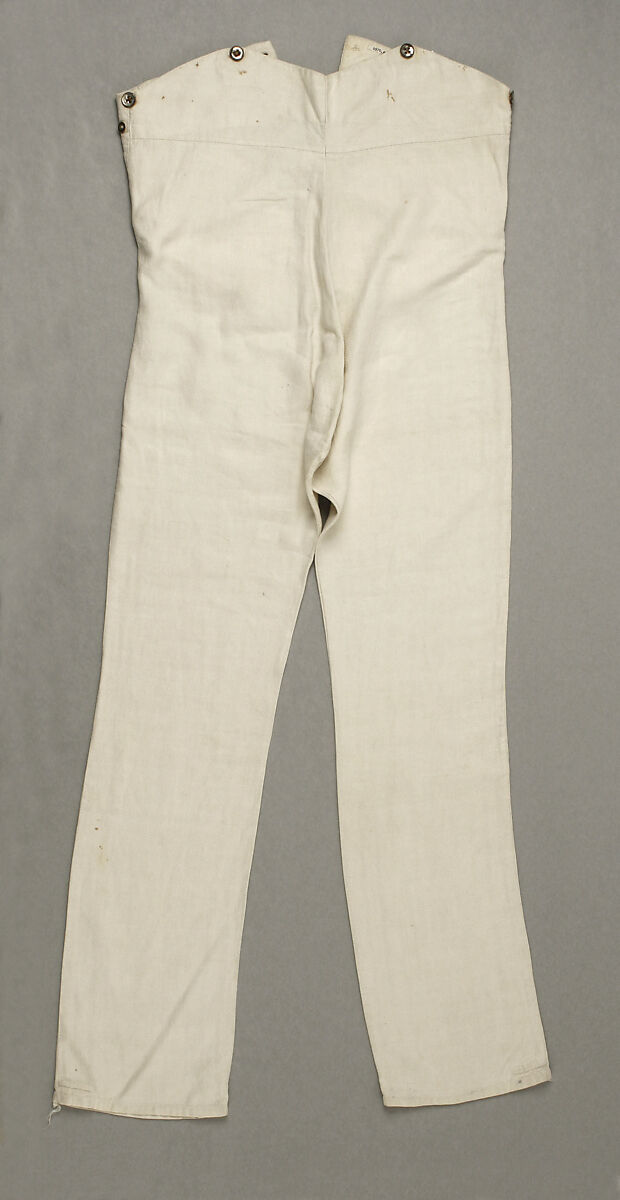 Pantaloons, linen, American