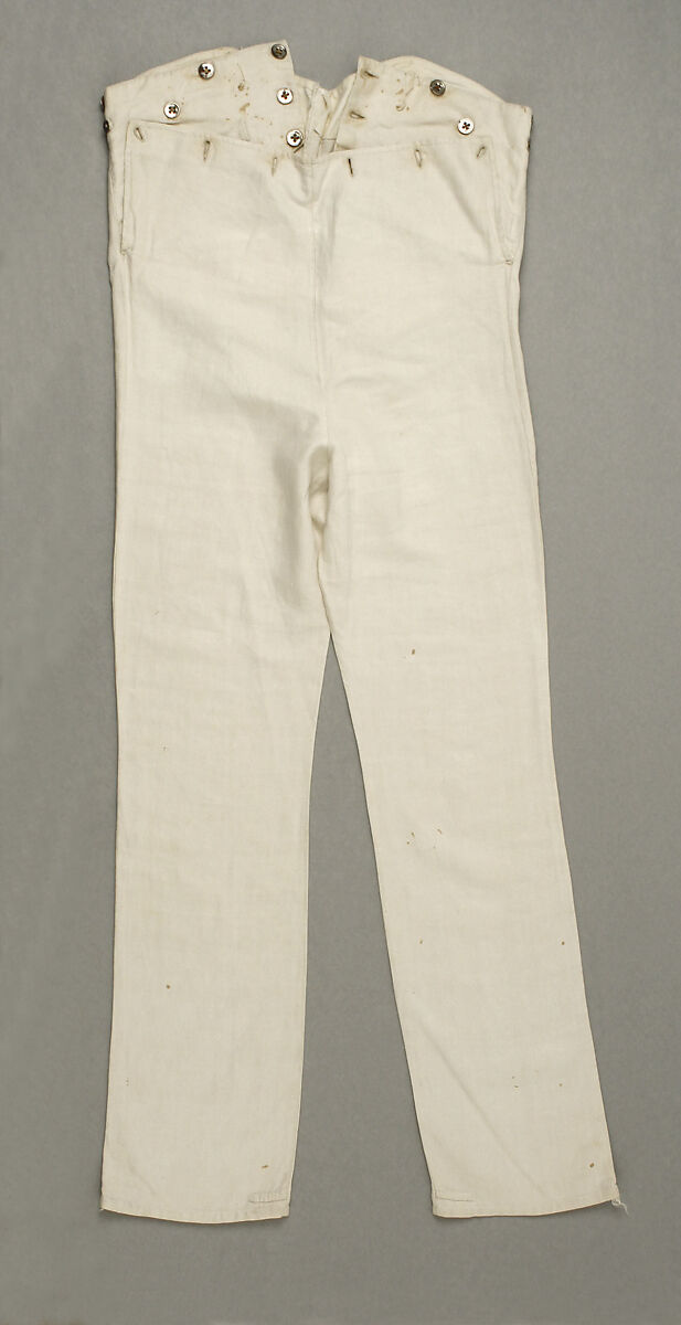 Pantaloons, linen, American 