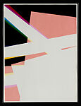 Combine Prints (Single Phase Composition; CMY/Five Magnet; Irvine, California, March 25th, 2010, Fuji Color Crystal Archive Super Type C Em. No 148-006, 17510-17910), Walead Beshty (American, born London, 1976), Chromogenic prints