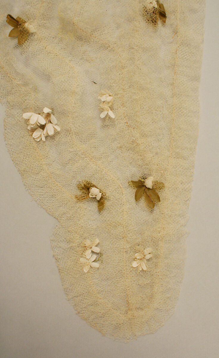 Wedding ensemble, (a-d) silk, American or European