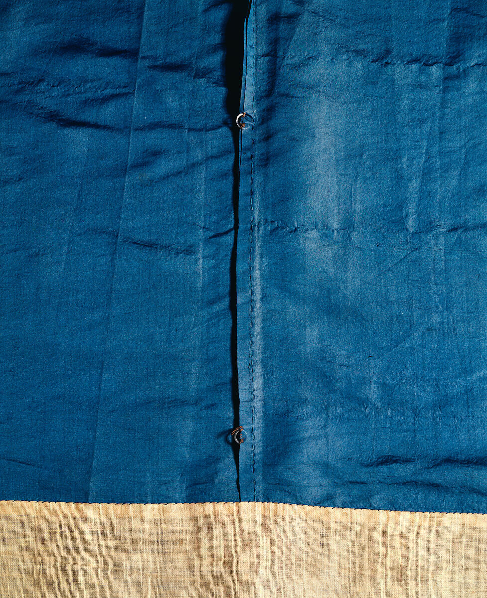 Dress, silk, probably French