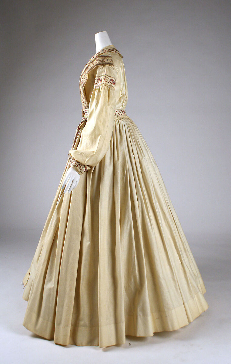 Peignoir, cotton, American