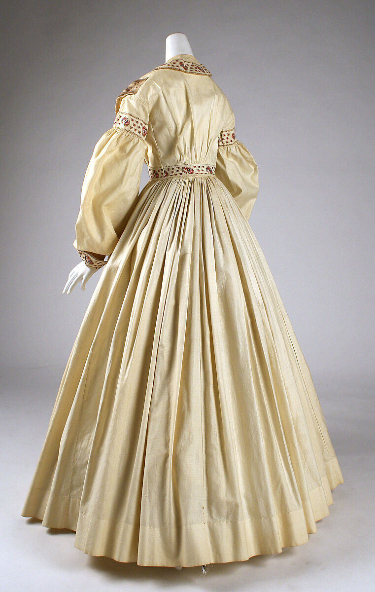 Peignoir, cotton, American