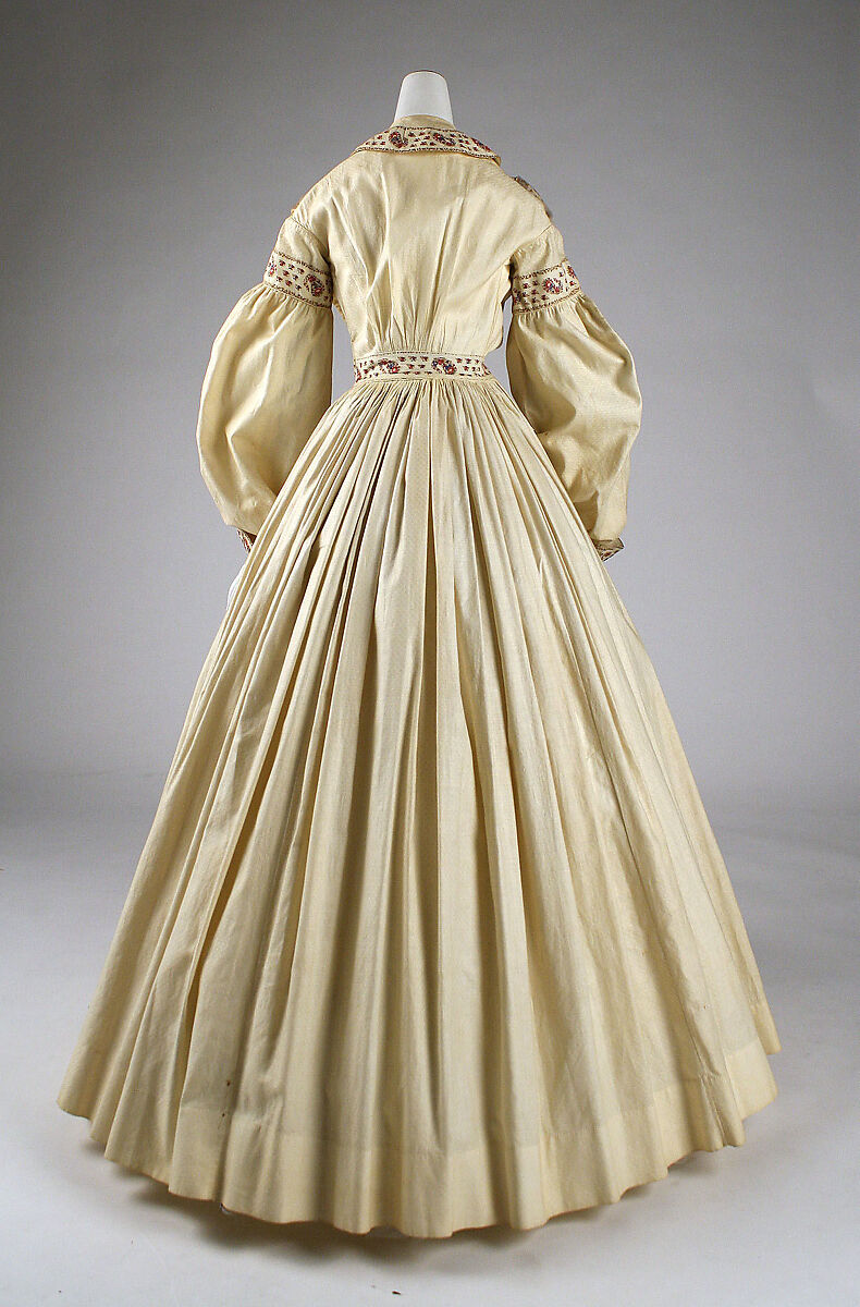 Peignoir, cotton, American