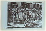 Revolutionaries resting for the night (vivac de Revolucionarios), Plate 87 from 