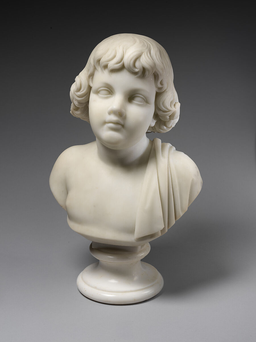 John Neal Tilton, Emma Stebbins (American, 1815–1882), Marble, American