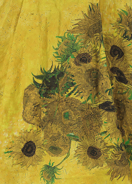 Dress, Rodarte (American, founded 2005), cotton, viscose, metal, American