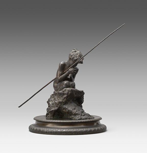 Il Pescatoriello Marvasi (The Marvasi Fisherboy), Vincenzo Gemito (Italian, Naples 1852–1929 Naples), Bronze, Italian, Naples