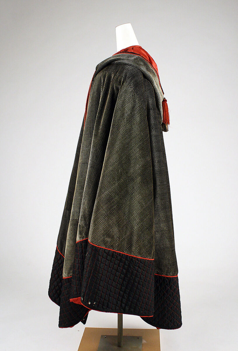 Cape, silk, American