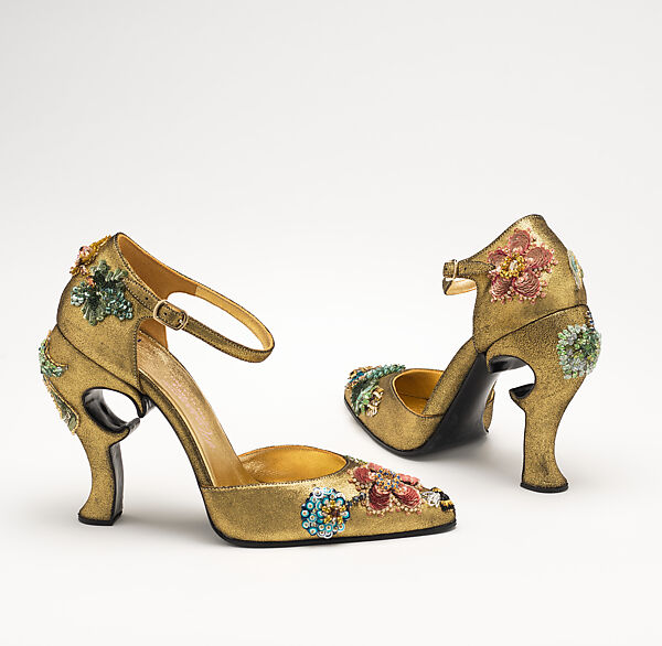 Ensemble, House of Chanel (French, founded 1910), (a) silk, resin, plastic, metal, (b, c) leather, resin, plastic, metal, (d, e) leather, resin, plastic, metal, French