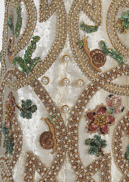 Ensemble, House of Chanel (French, founded 1910), (a) silk, resin, plastic, metal, (b, c) leather, resin, plastic, metal, (d, e) leather, resin, plastic, metal, French