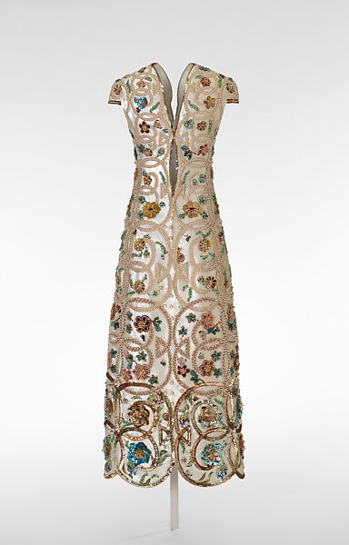 Ensemble, House of Chanel (French, founded 1910), (a) silk, resin, plastic, metal, (b, c) leather, resin, plastic, metal, (d, e) leather, resin, plastic, metal, French