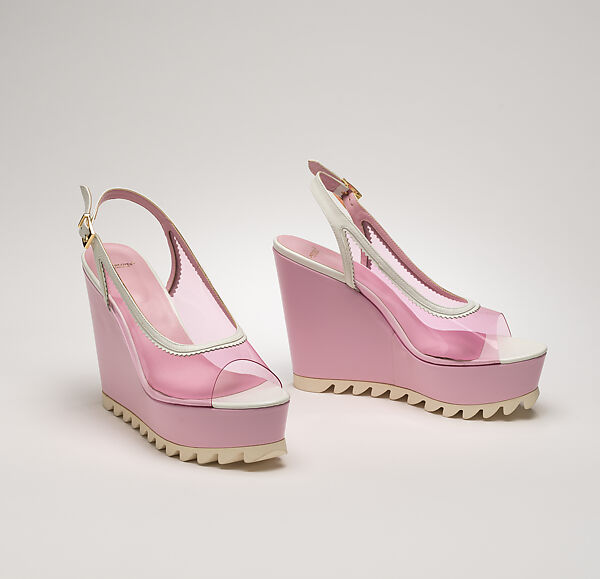 Ensemble, Undercover (Japanese, founded 1990), (a) silk, polyester, (b) silk, (c, d) metal (brass), silk, (e, f) leather (cowhide), PVC, synthetic rubber, Japanese