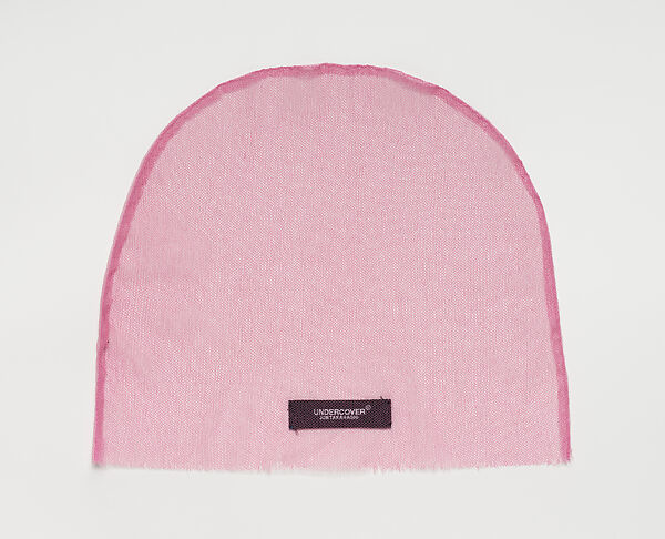 Ensemble, Undercover (Japanese, founded 1990), (a) silk, polyester, (b) silk, (c, d) metal (brass), silk, (e, f) leather (cowhide), PVC, synthetic rubber, Japanese