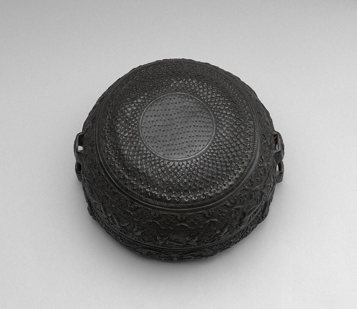 Leather box, Incised, tooled and stamped leather (cuir bouilli), Italian, Venice