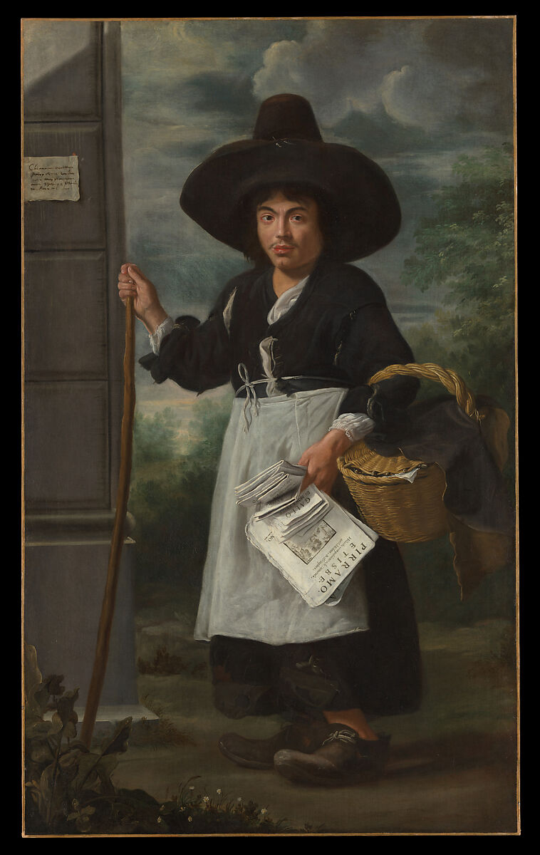 A Book Peddler, Master of the Canesso Peddler (active northern Italy, late 17th century), Oil on canvas 