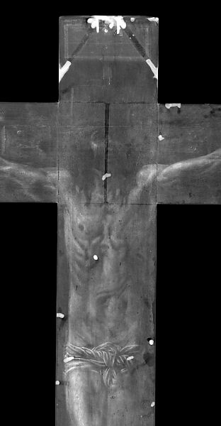 Christ on the Cross, Cecco del Caravaggio (Francesco Buoneri) (born ca. 1588/90–after 1620), Oil on wood