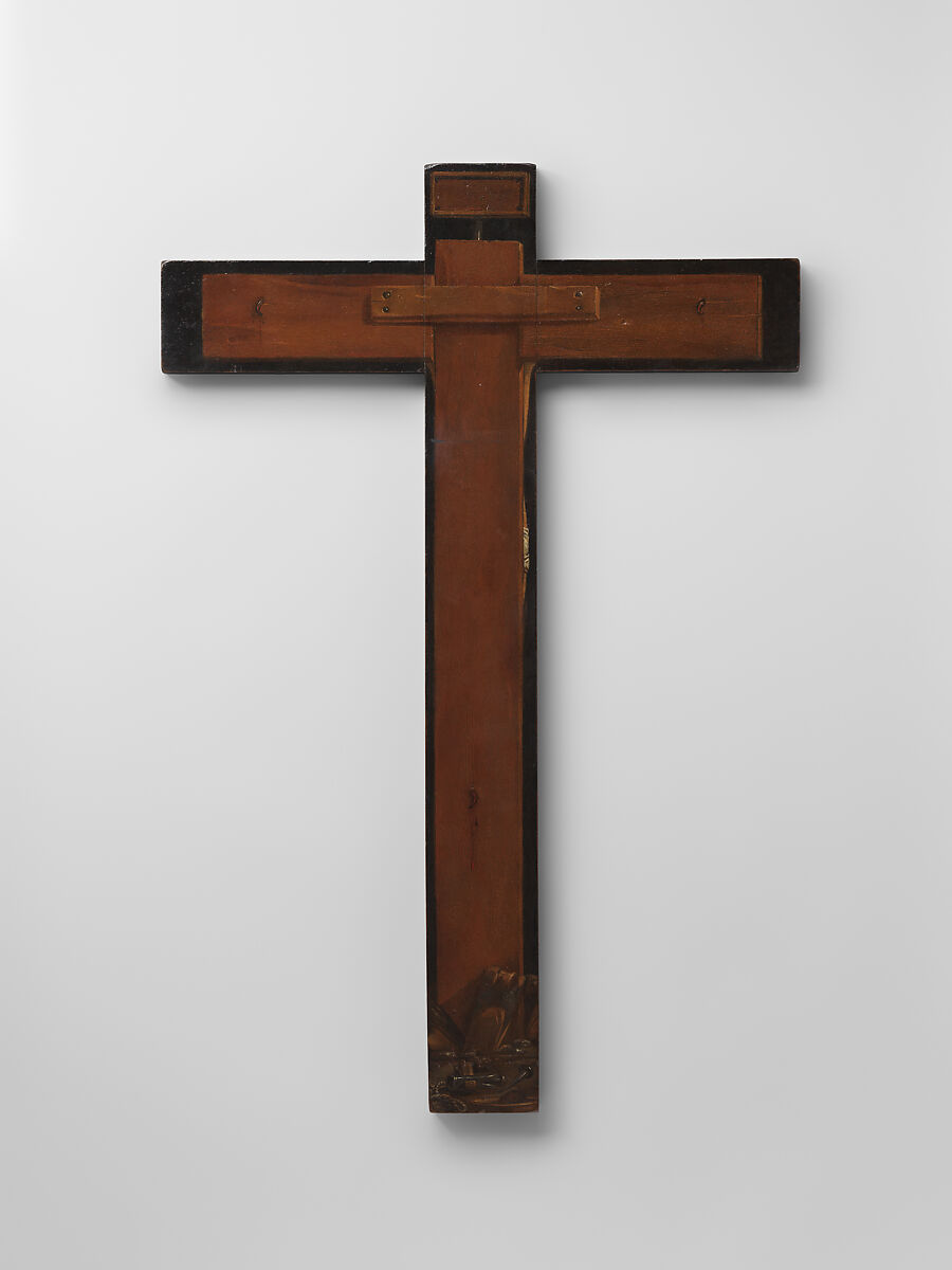 Christ on the Cross, Cecco del Caravaggio (Francesco Buoneri) (born ca. 1588/90–after 1620), Oil on wood