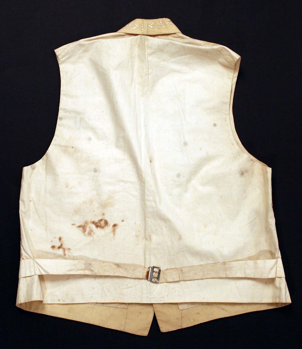 Vest, wool, silk, Danish