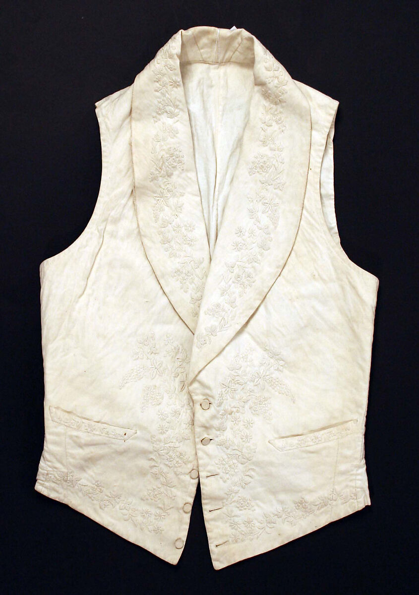 Vest, cotton, American 