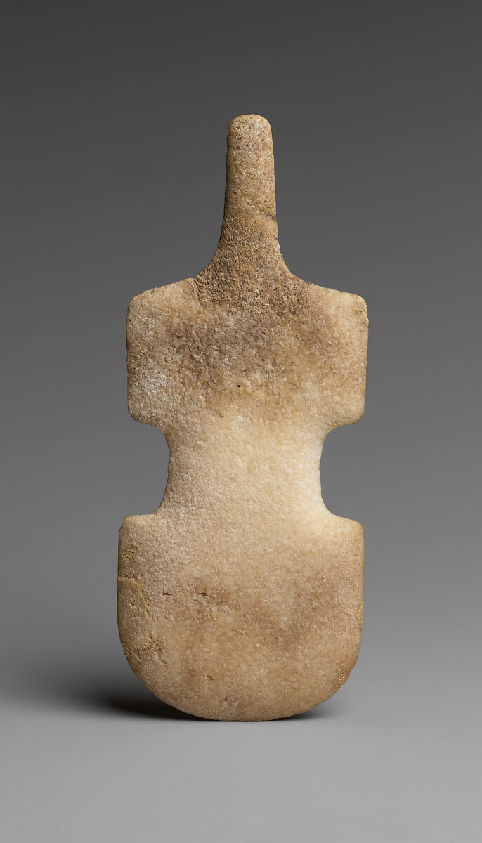 Marble female figure, Marble, Cycladic