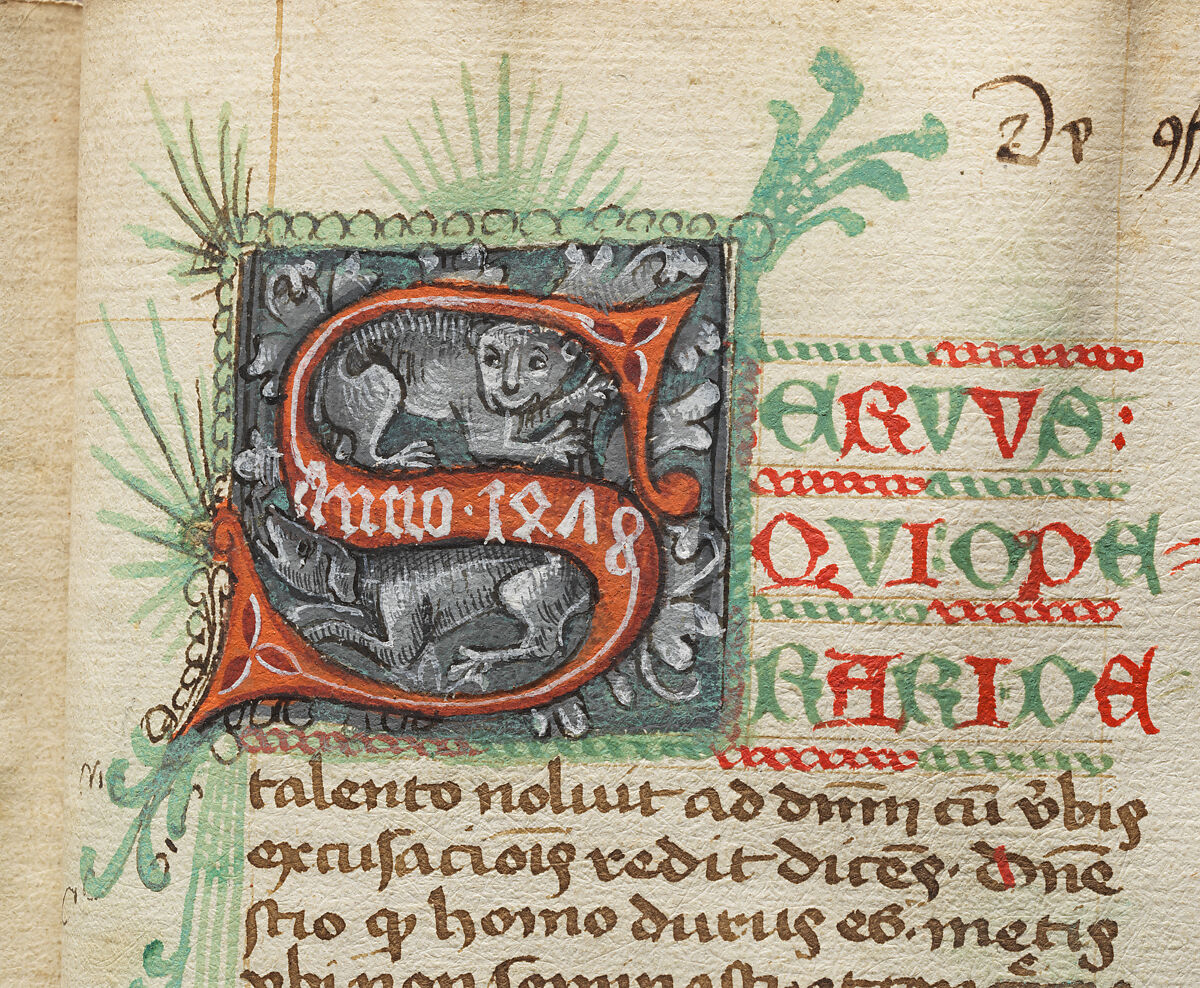 Winter Breviary from the Diocese of Constance, Paper with pen and ink, opaque paint, glazes, and applied silver and gold, South German or Swiss