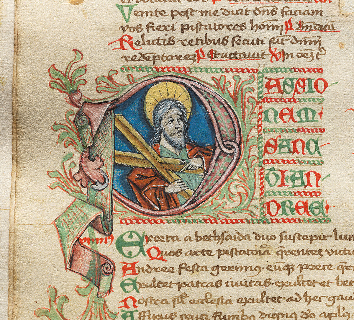 Winter Breviary from the Diocese of Constance, Paper with pen and ink, opaque paint, glazes, and applied silver and gold, South German or Swiss