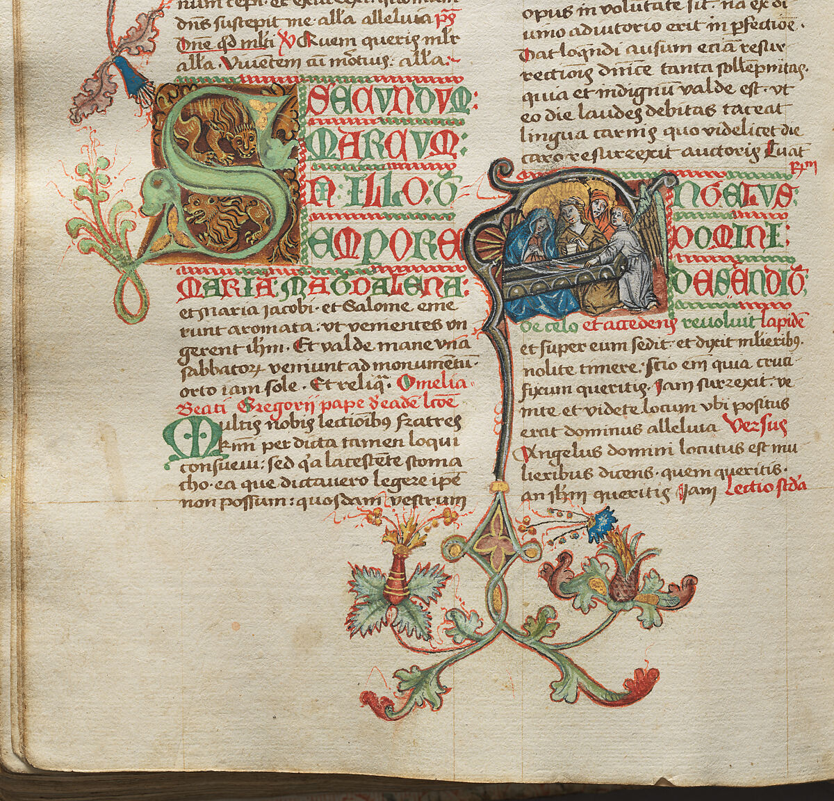 Winter Breviary from the Diocese of Constance, Paper with pen and ink, opaque paint, glazes, and applied silver and gold, South German or Swiss