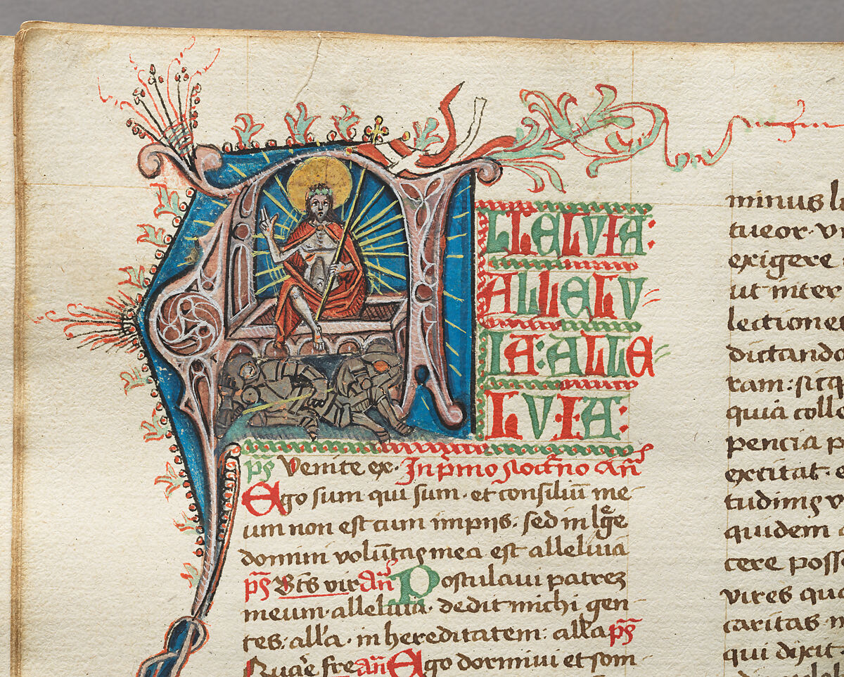 Winter Breviary from the Diocese of Constance, Paper with pen and ink, opaque paint, glazes, and applied silver and gold, South German or Swiss