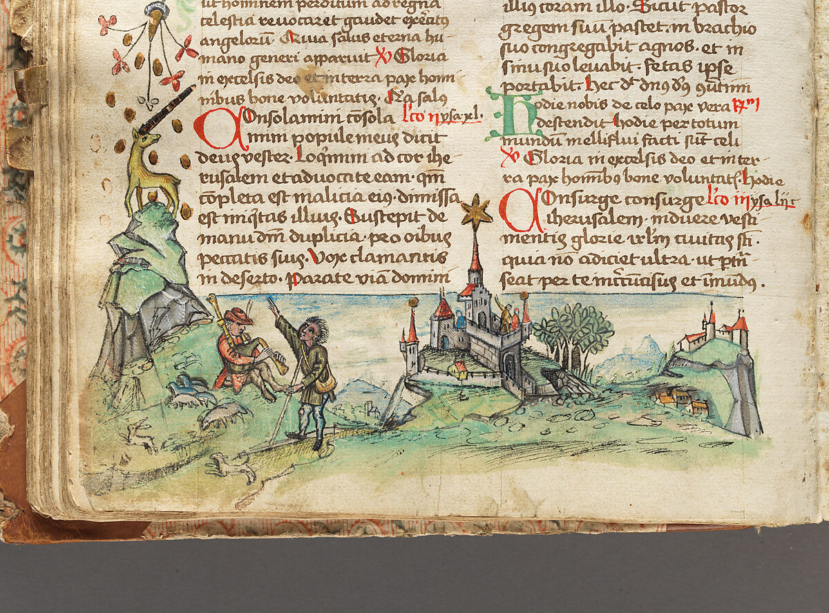 Winter Breviary from the Diocese of Constance, Paper with pen and ink, opaque paint, glazes, and applied silver and gold, South German or Swiss