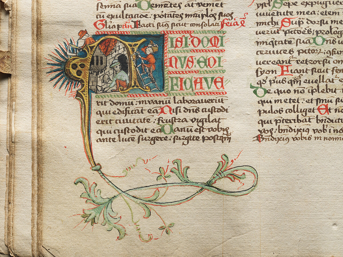 Winter Breviary from the Diocese of Constance, Paper with pen and ink, opaque paint, glazes, and applied silver and gold, South German or Swiss