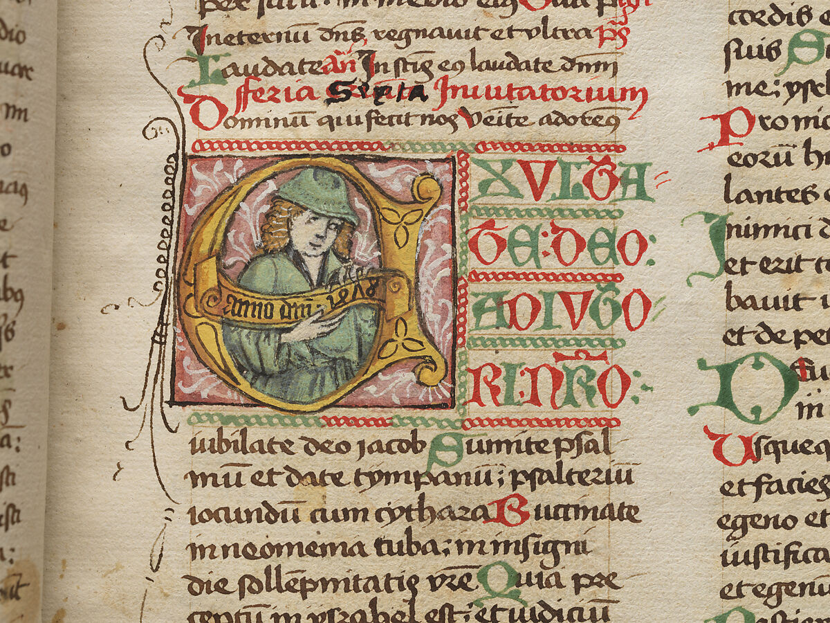 Winter Breviary from the Diocese of Constance, Paper with pen and ink, opaque paint, glazes, and applied silver and gold, South German or Swiss