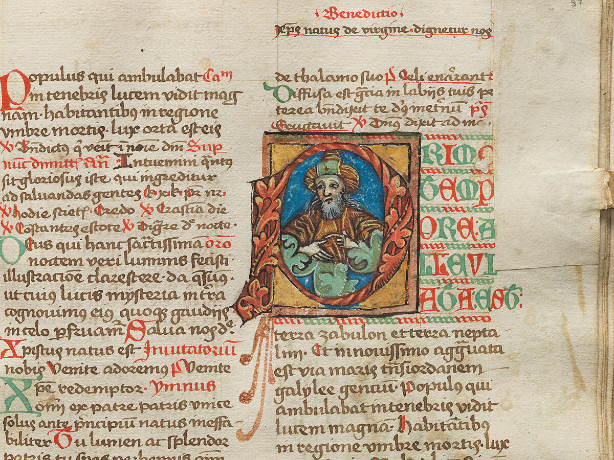 Winter Breviary from the Diocese of Constance, Paper with pen and ink, opaque paint, glazes, and applied silver and gold, South German or Swiss