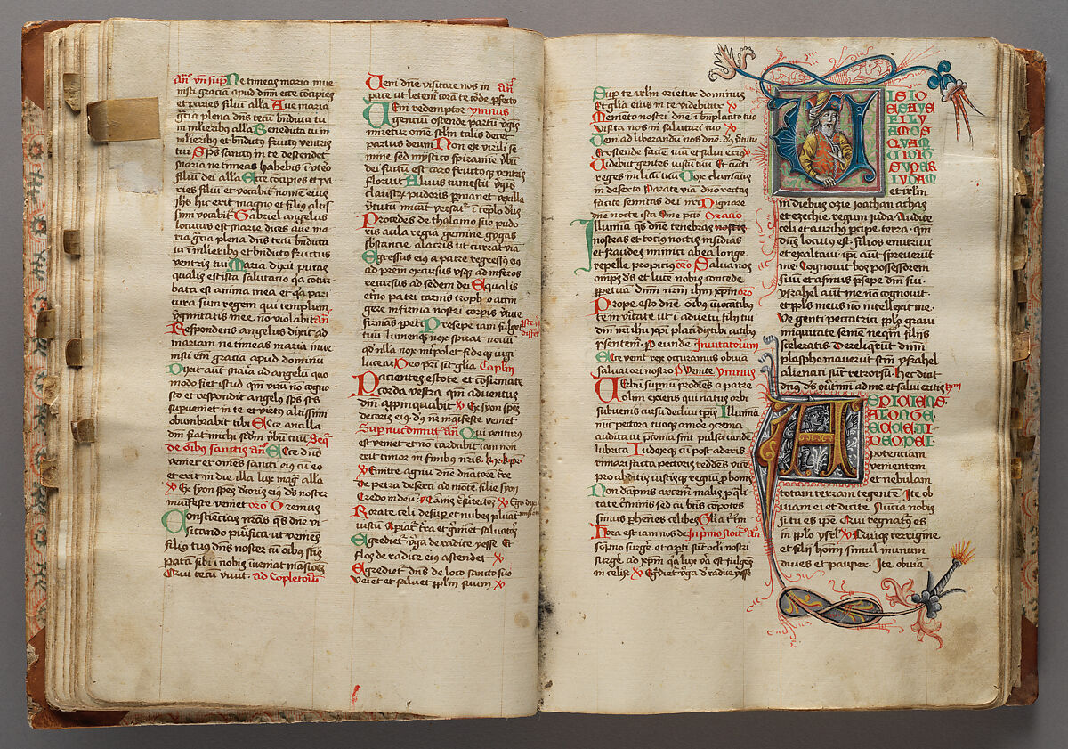 Winter Breviary from the Diocese of Constance, Paper with pen and ink, opaque paint, glazes, and applied silver and gold, South German or Swiss