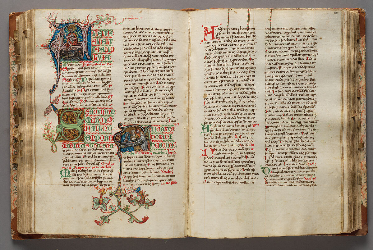 Winter Breviary from the Diocese of Constance, Paper with pen and ink, opaque paint, glazes, and applied silver and gold, South German or Swiss