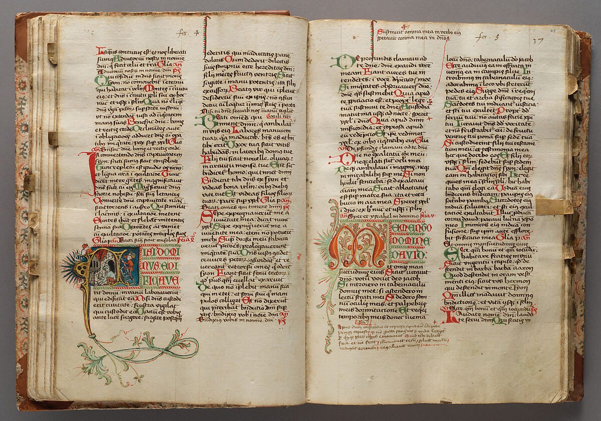 Winter Breviary from the Diocese of Constance, Paper with pen and ink, opaque paint, glazes, and applied silver and gold, South German or Swiss