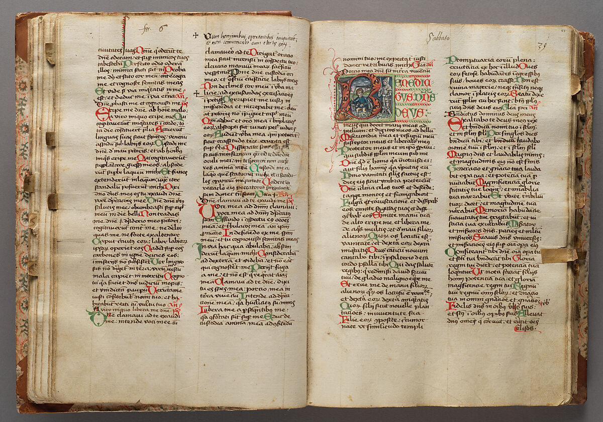 Winter Breviary from the Diocese of Constance, Paper with pen and ink, opaque paint, glazes, and applied silver and gold, South German or Swiss